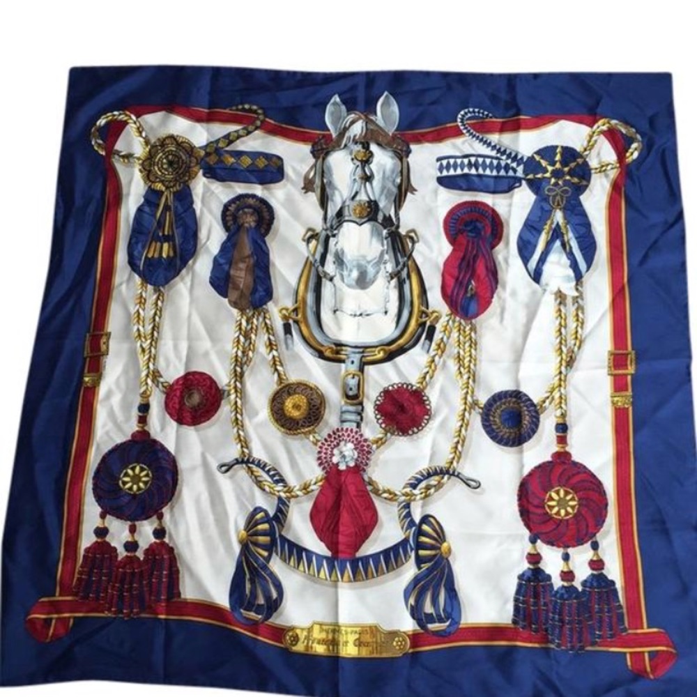 Authentic Hermès Silk Scarf